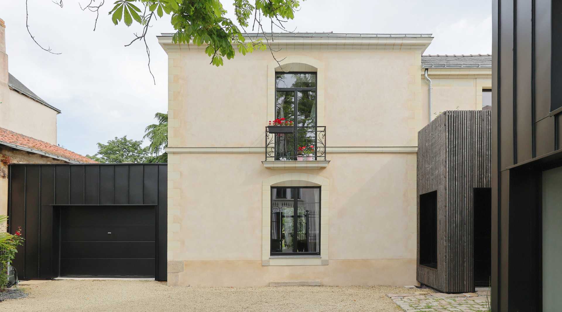 Extension d'une maison de ville réalisée par un architecte à Paris