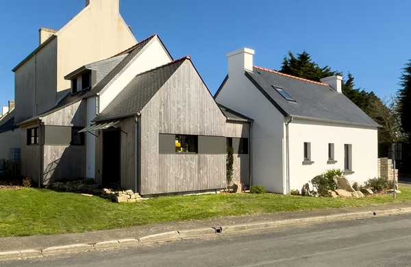 Rénovation d'un ensemble de trois bâtiments en pierre par un architecte en Ile de France