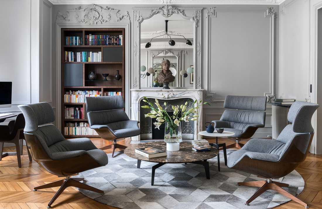 Office space design by an interior designer in Paris