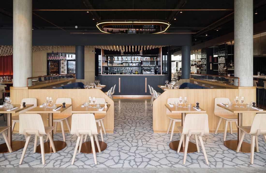 Aménagement d'un restaurant bistronomique à Paris par un architecte